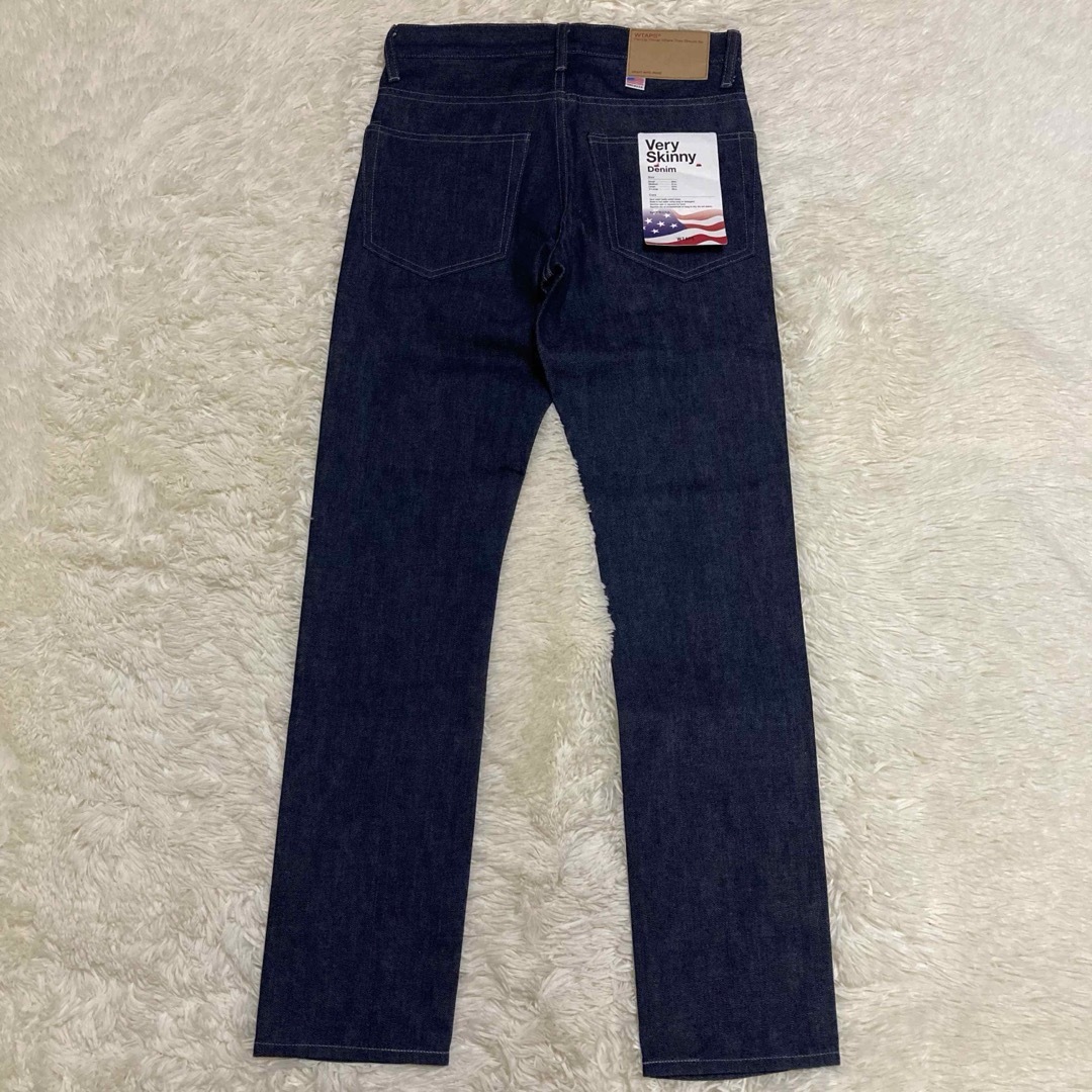 W)taps - 未使用 ダブルタップス リジット blues skinny raw 29 W)taps - 未使用 ダブルタップス リジット blues skinny raw 29