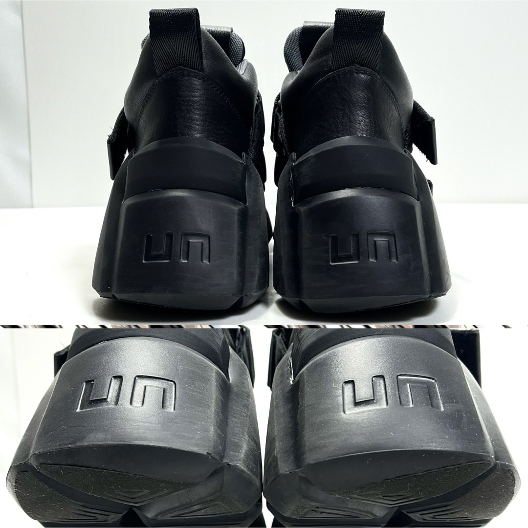 UNITED NUDE - UNITED NUDE Space Kick 厚底 スニーカー 黒 23cm UNITED NUDE - UNITED NUDE Space Kick 厚底 スニーカー 黒 23cm