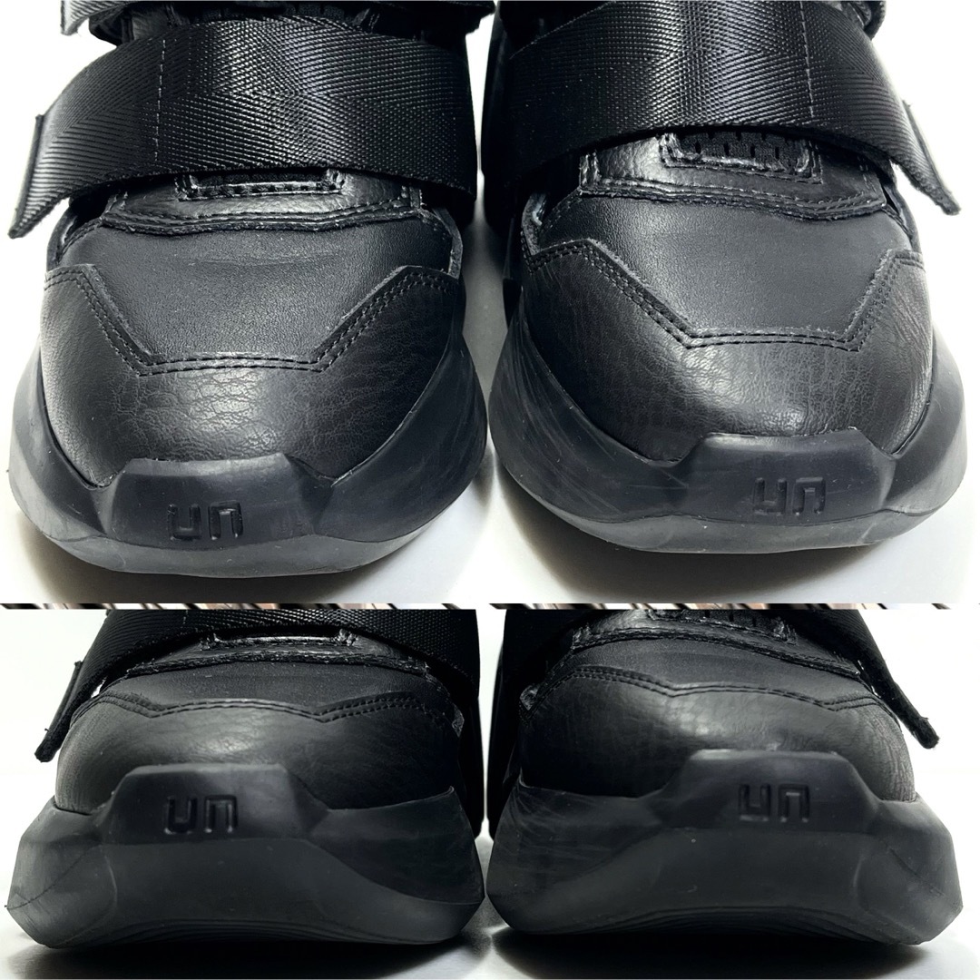 UNITED NUDE - UNITED NUDE Space Kick 厚底 スニーカー 黒 23cm UNITED NUDE - UNITED NUDE Space Kick 厚底 スニーカー 黒 23cm