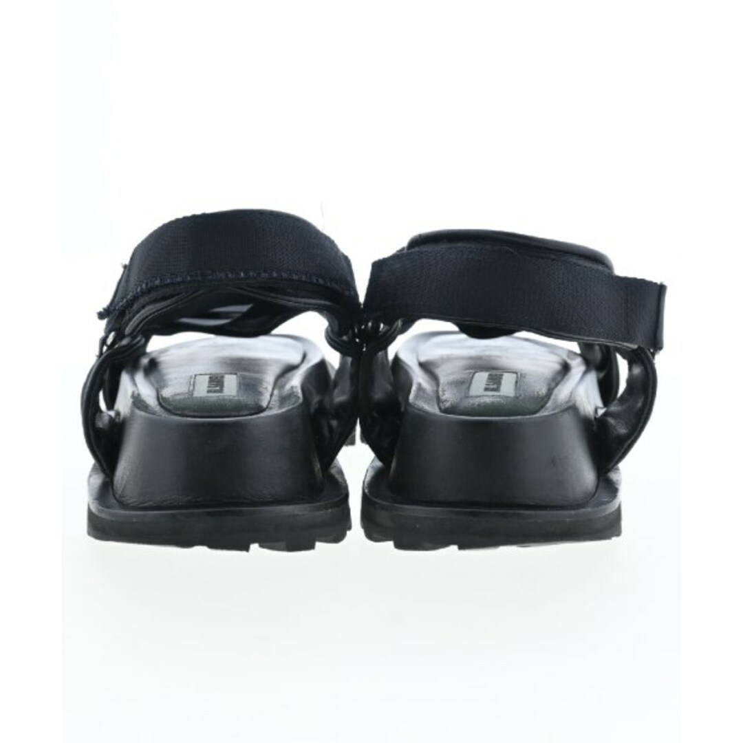 JIL SANDER ジルサンダー サンダル EU36(22.5cm位) 黒 【古着 JIL SANDER ジルサンダー サンダル EU36(22.5cm位) 黒 【古着