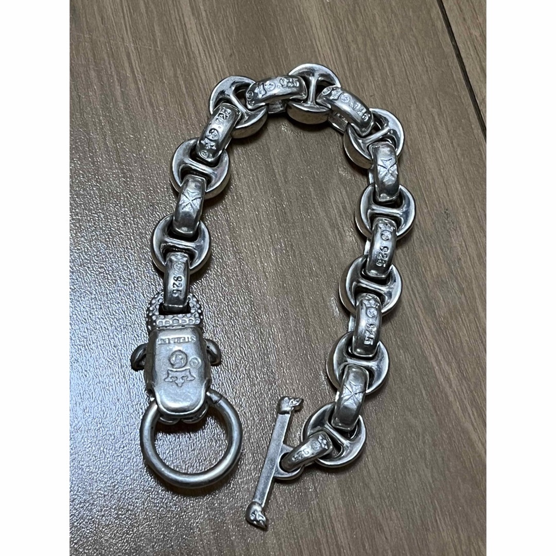 ヴィンテージ ブルドッグ チェーンブレスレット シルバー925 ヴィンテージ ブルドッグ チェーンブレスレット シルバー925
