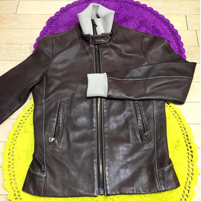 DRESSTERIOR(ドレステリア)のドレステリア 羊革 ライダースジャケット サイズ40 メンズのジャケット/アウター(レザージャケット)の商品写真