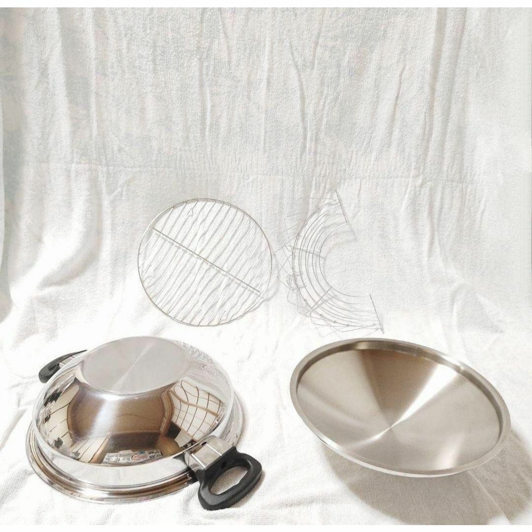 2023年製 超美品 1~2回使用のみ アムウェイ ウォック 鍋 網付き ↓ 2023年製 超美品 1~2回使用のみ アムウェイ ウォック 鍋 網付き ↓