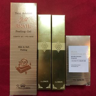 ザセム(the saem)のGOLD SNAIL 新品4セット♡(美容液)