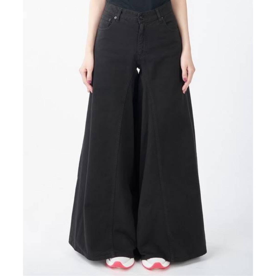 MM6 - MM6袴フレアデニムブラック36の通販 by RM. CLOSET MM6 - MM6袴フレアデニムブラック36の通販 by RM. CLOSET