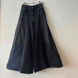MM6 - MM6袴フレアデニムブラック36の通販 by RM. CLOSET MM6 - MM6袴フレアデニムブラック36の通販 by RM. CLOSET