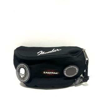 イーストパック(EASTPAK)のEASTPAK(イーストパック) ウエストポーチ美品  - EK074008 黒 NUMBER (N)INEコラボ ナイロン(ボディバッグ/ウエストポーチ)