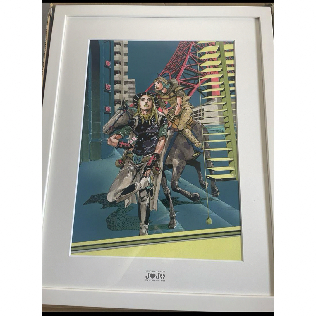 ジョジョの奇妙な冒険 複製原画 7部 ジョニィ&ジャイロ かわい ジョジョの奇妙な冒険 複製原画 7部 ジョニィ&ジャイロ かわい