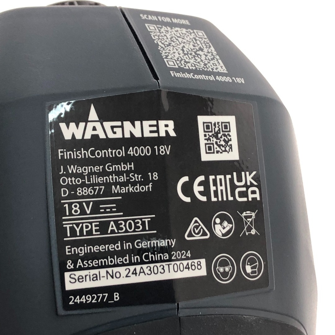 □□WAGNER(ワグナー) スプレーガン フィニッシュコントロール □□WAGNER(ワグナー) スプレーガン フィニッシュコントロール