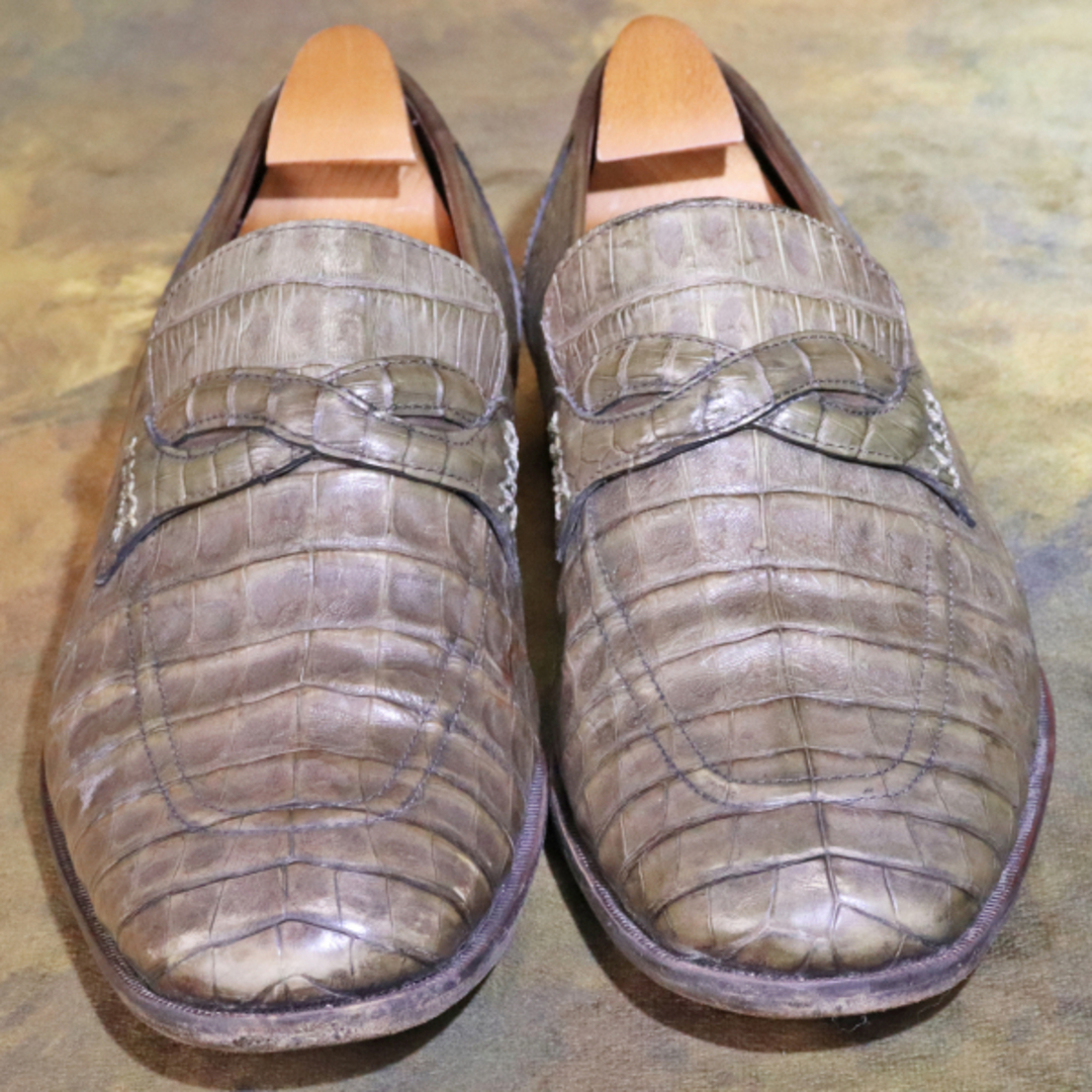 BOTTEGA VENETA - 本物 ボッテガヴェネタ 最高級本ワニ革マットクロコダイルレザーシューズ メンズ42 紳士革靴 クロコ ローファー BOTTEGA VENETAの通販 by セルバイ|ボッテガヴェネタならラクマ BOTTEGA VENETA - 本物 ボッテガヴェネタ 最高級本ワニ革マットクロコダイルレザーシューズ メンズ42 紳士革靴 クロコ ローファー BOTTEGA VENETAの通販 by セルバイ|ボッテガヴェネタならラクマ