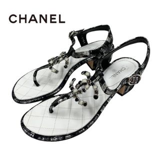 CHANEL(サンダル ・ シルバー/銀色系)のフリマアイテム一覧 CHANEL(サンダル ・ シルバー/銀色系)のフリマアイテム一覧
