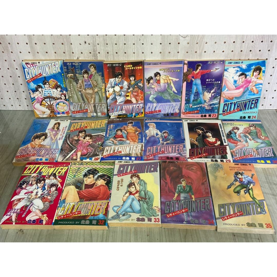 【2024年最新】海外限定の人気アイテム 3-△全35巻揃い シティーハンター CITY HUNTER 北条司 1986& 全巻セット