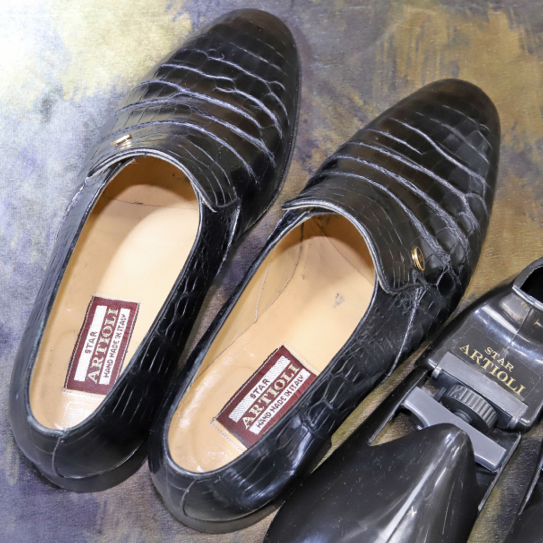 ARTIOLI - 本物 美品 アルティオリ 極希少 最高級クロコダイル ARTIOLI - 本物 美品 アルティオリ 極希少 最高級クロコダイル