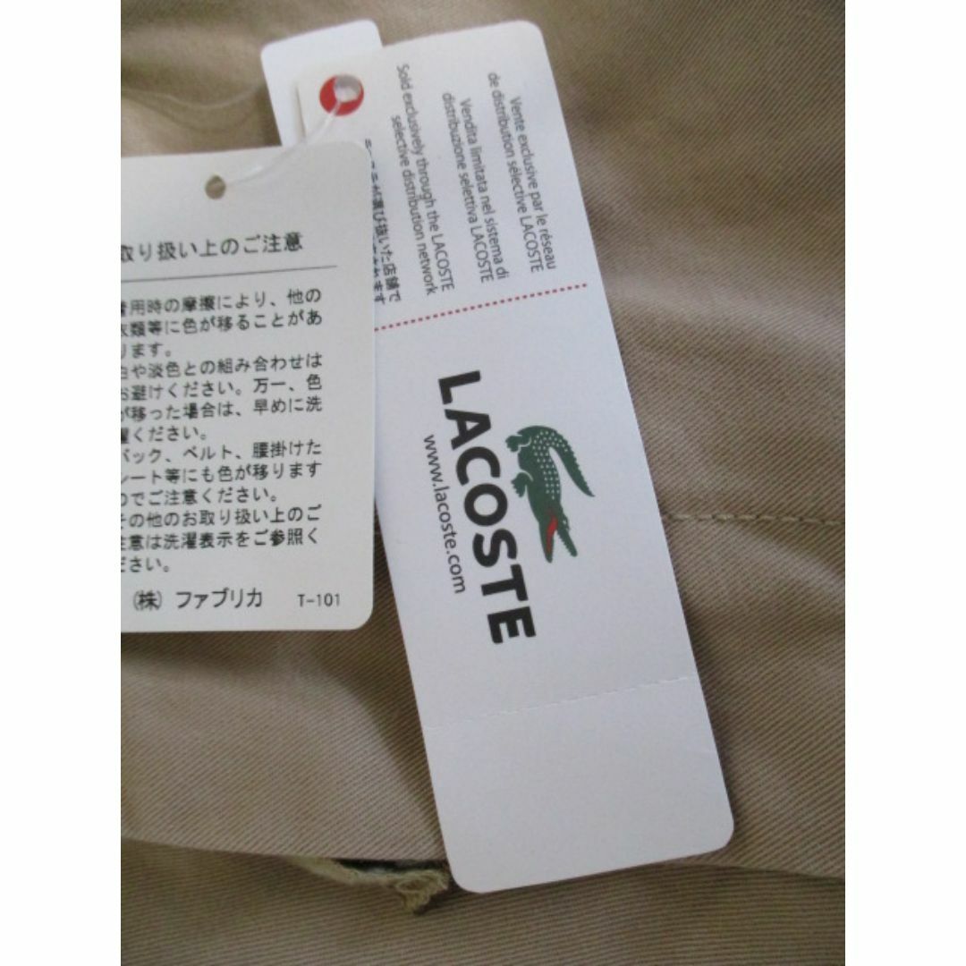 LACOSTE - 新品☆ラコステ LACOSTE ハーフパンツ カーゴパンツ LACOSTE - 新品☆ラコステ LACOSTE ハーフパンツ カーゴパンツ