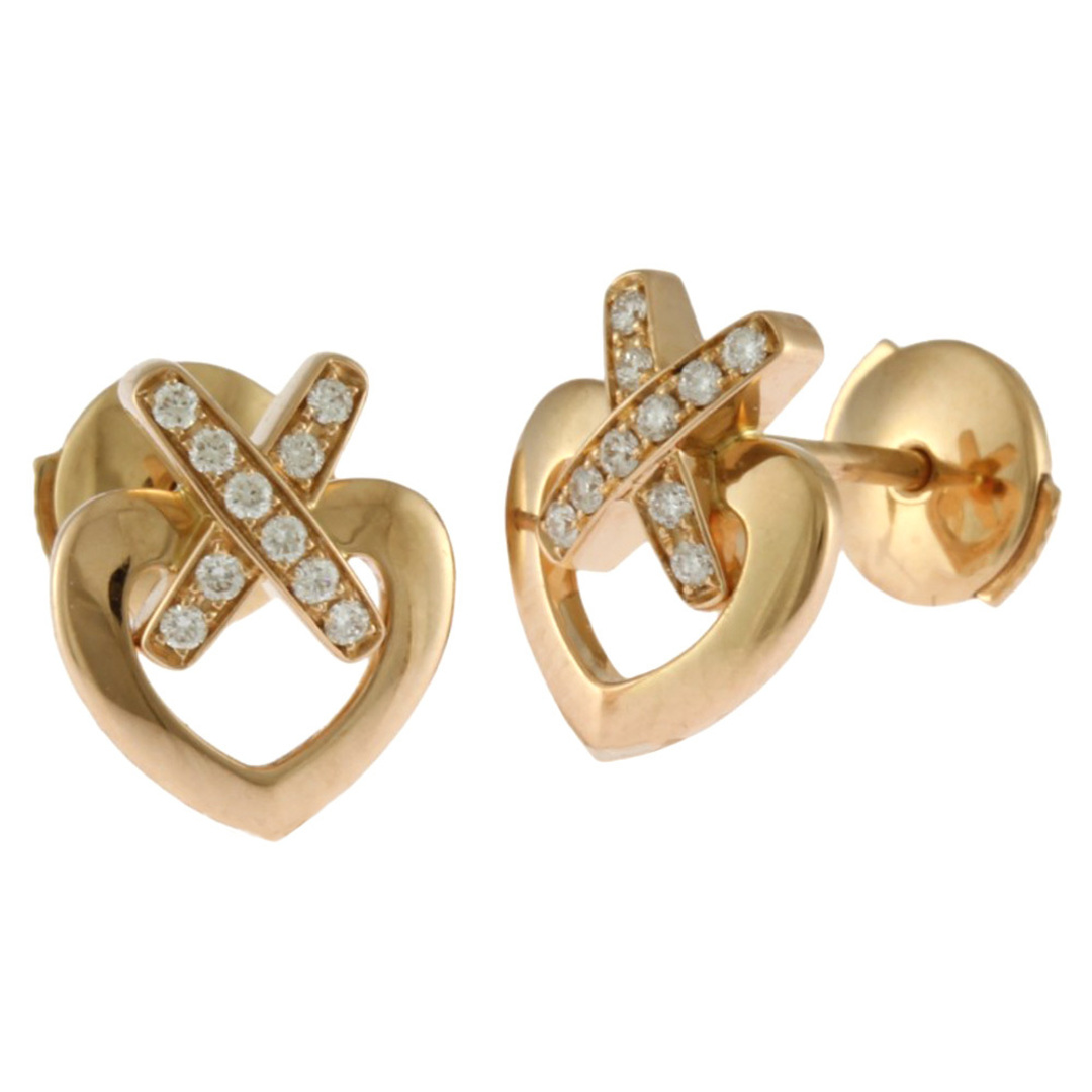 CHAUMET - ショーメ リアン ピアス 18金 K18ピンクゴールド CHAUMET - ショーメ リアン ピアス 18金 K18ピンクゴールド