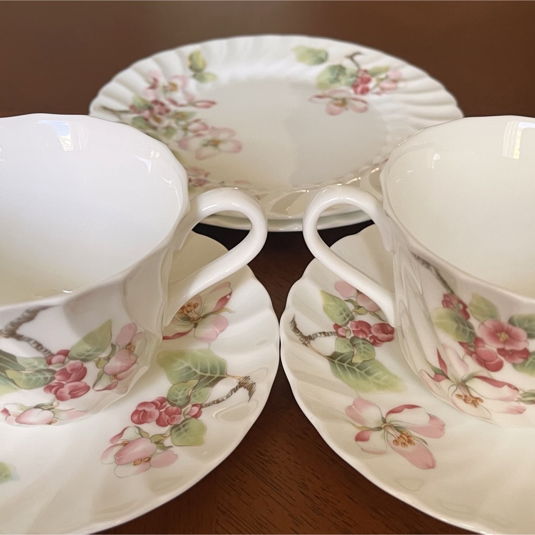 WEDGWOOD - 【黒壺美品】ウェッジウッド☆アップルブロッサム WEDGWOOD - 【黒壺美品】ウェッジウッド☆アップルブロッサム
