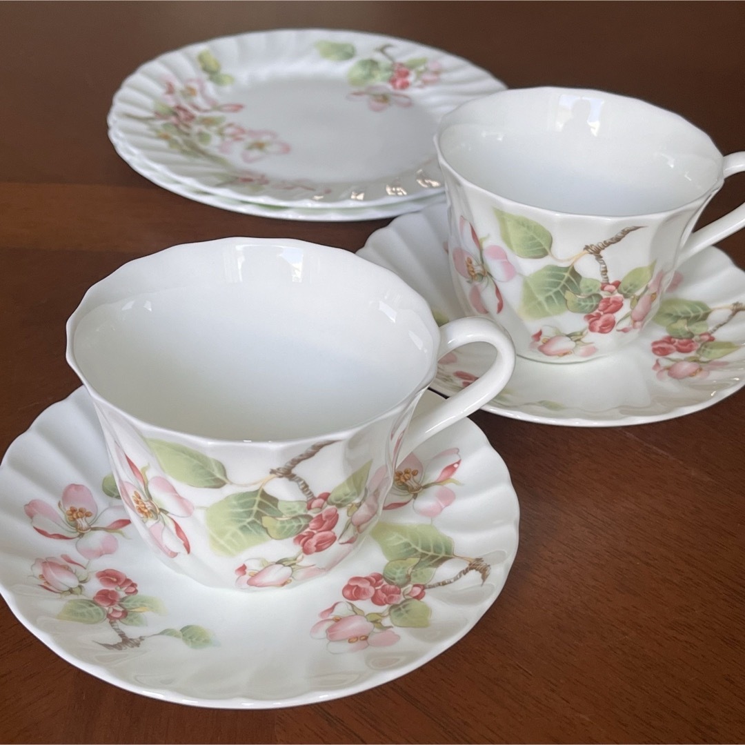 WEDGWOOD - 【黒壺美品】ウェッジウッド☆アップルブロッサム WEDGWOOD - 【黒壺美品】ウェッジウッド☆アップルブロッサム