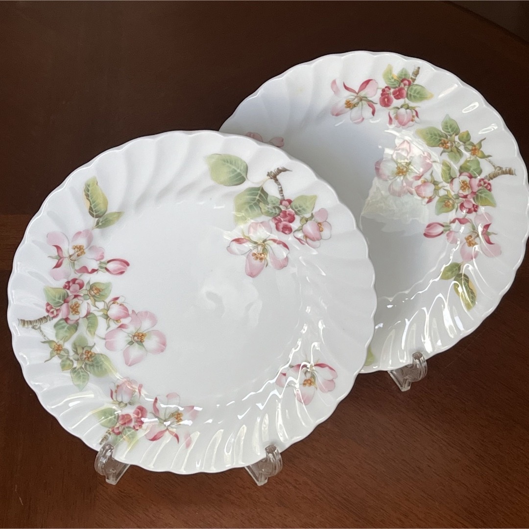 WEDGWOOD - 【黒壺美品】ウェッジウッド☆アップルブロッサム WEDGWOOD - 【黒壺美品】ウェッジウッド☆アップルブロッサム