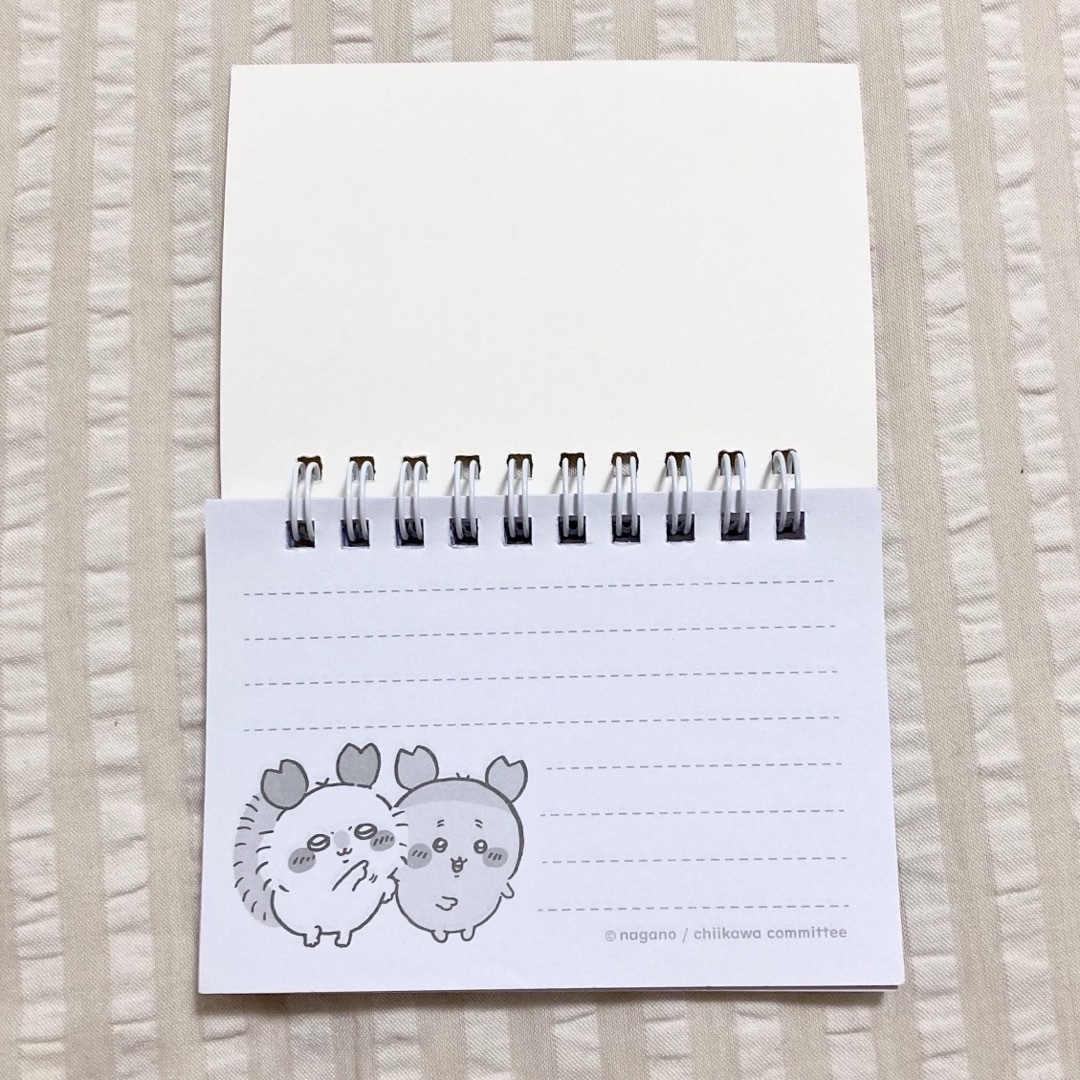 ちいかわ - ちいかわ リング メモ帳 モモンガ 古本屋 カニちゃん ちいかわ - ちいかわ リング メモ帳 モモンガ 古本屋 カニちゃん