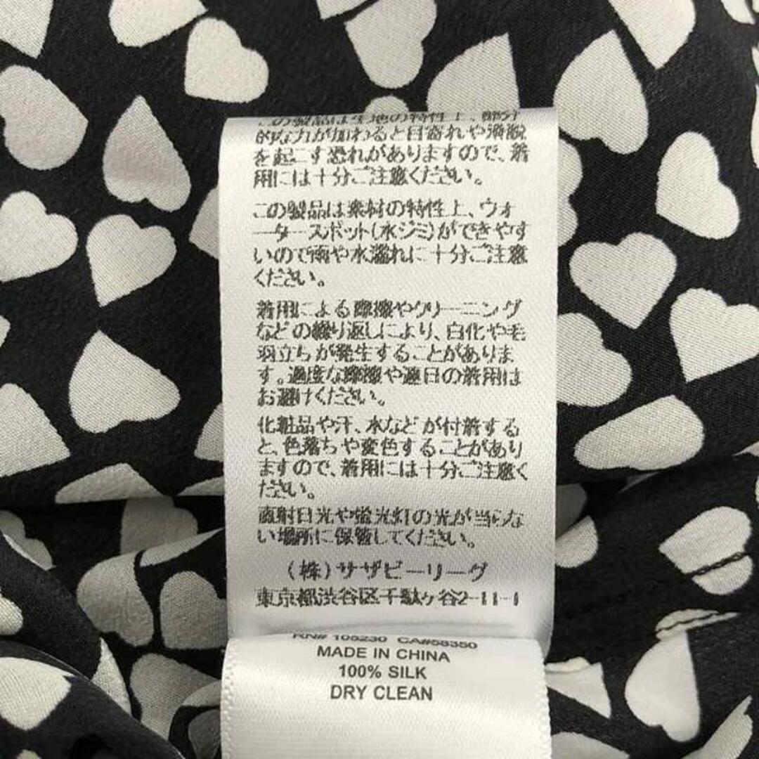 美品】 EQUIPMENT / エキップモン | シルク ハート 総柄 シャツ