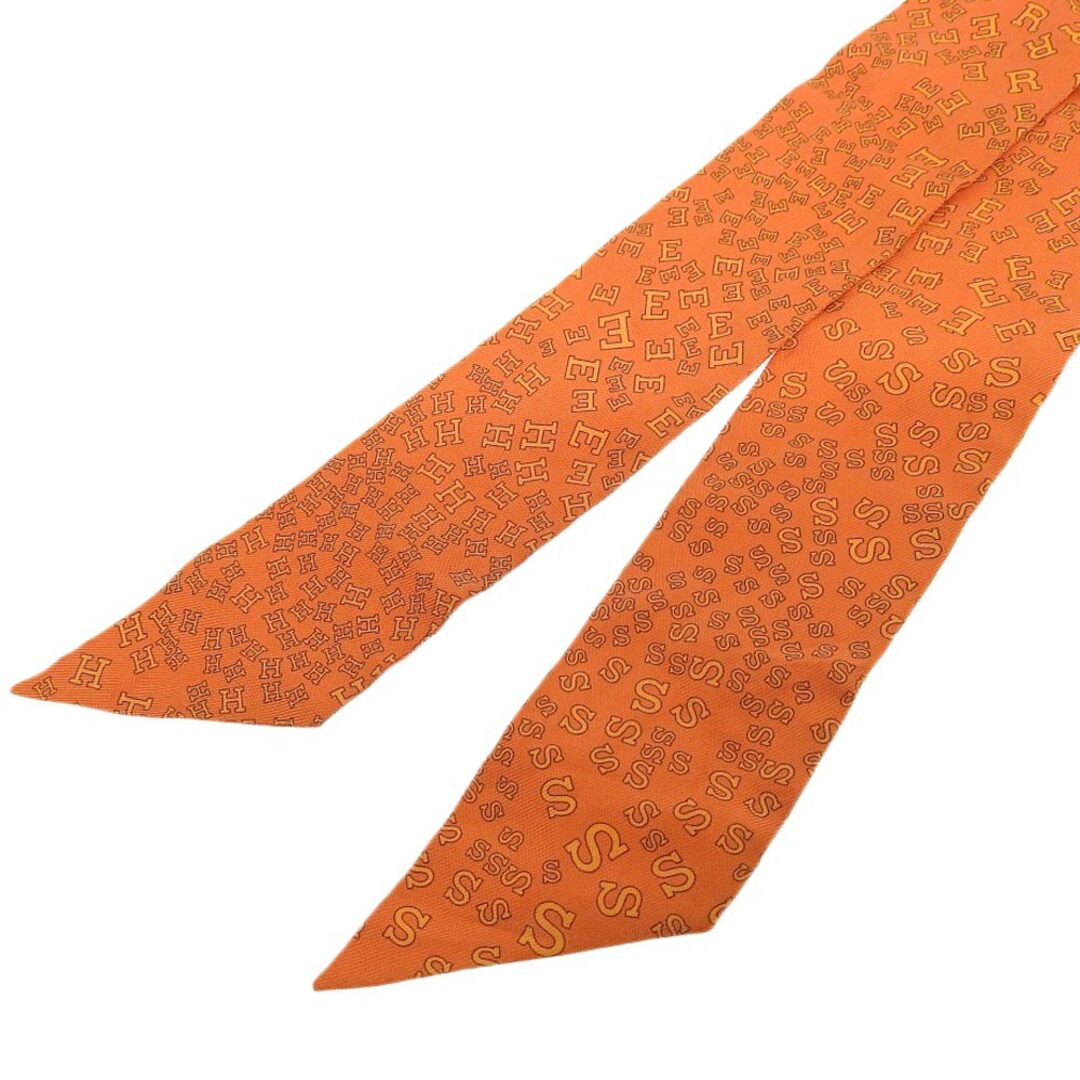 極美品✨エルメス ツイリー アルファベット ロゴ シルク 黒 - 小物 極美品✨エルメス ツイリー アルファベット ロゴ シルク 黒 - 小物