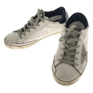 ドゥーズィエムクラス(DEUXIEME CLASSE)のDeuxieme Classe / ドゥーズィエムクラス | 2020AW | 【 GOLDEN GOOSE / ゴールデン グース 】 HI SNEAKERS / ダメージ加工 レザーシューズ / スニーカー | 35 | ホワイト | レディース(スニーカー)