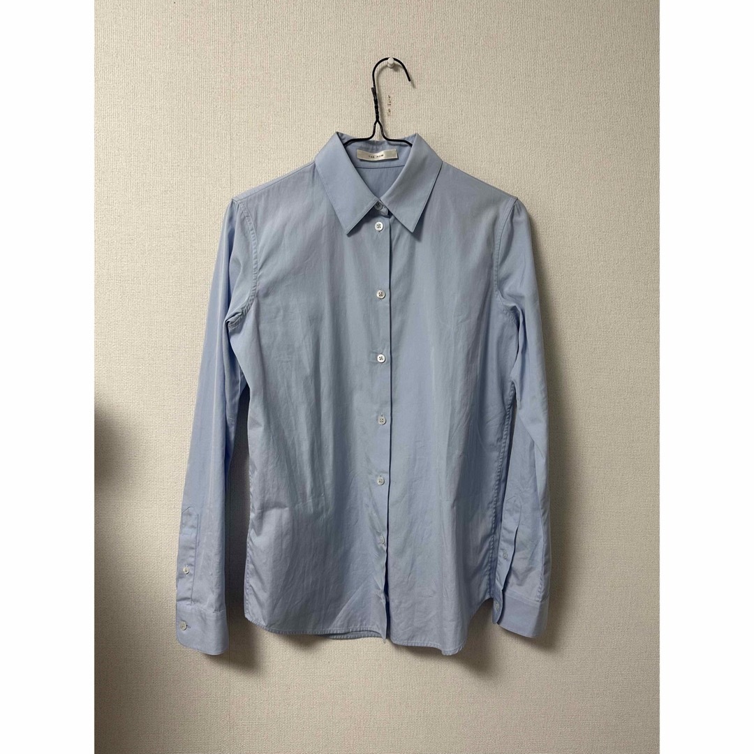 the row ザロウ シャツ 長袖 ブルー 水色 シャツ/ブラウス(長袖 the row ザロウ シャツ 長袖 ブルー 水色 シャツ/ブラウス(長袖