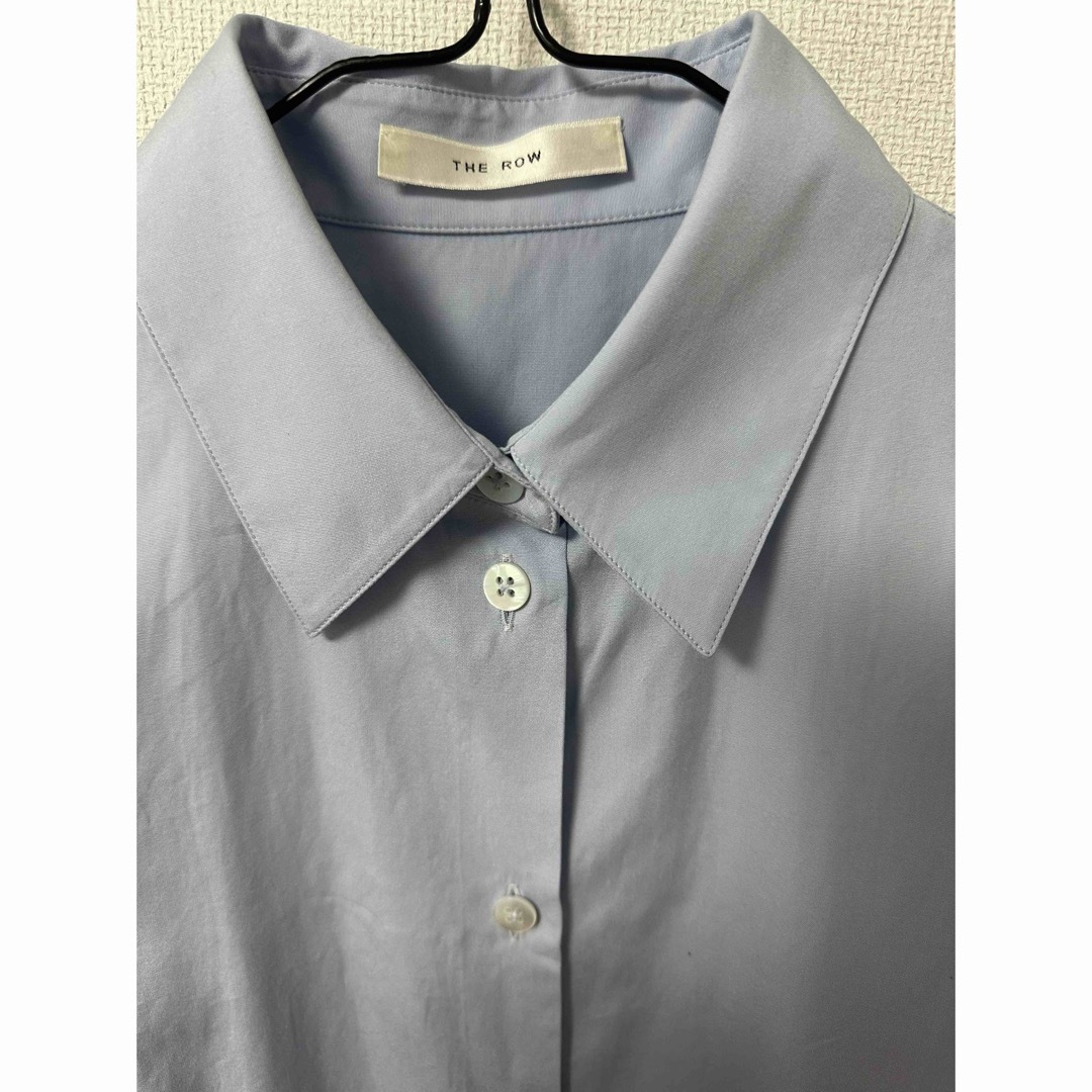 the row ザロウ シャツ 長袖 ブルー 水色 シャツ/ブラウス(長袖 the row ザロウ シャツ 長袖 ブルー 水色 シャツ/ブラウス(長袖