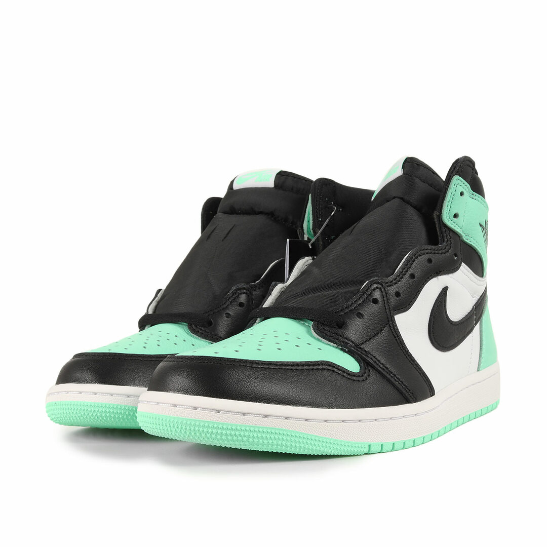 品質が NIKE 新品 - NIKE ナイキ ラクマ店|ナイキならラクマ BooBee by ブランド古着のBEEGLE by 靴【メンズ】の通販 シューズ スニーカー ハイカット US9.5 グリーングロー ホワイト ハイ レトロ エアジョーダン1 (DZ5485-130) GLOW GREEN OG HI RETRO 1 JORDAN AIR サイズ:27.5cm シューズ(男性用)