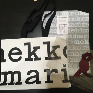 マリメッコ(marimekko)のマリメッコ ショップ袋&うす紙&ショップカード(ショップ袋)