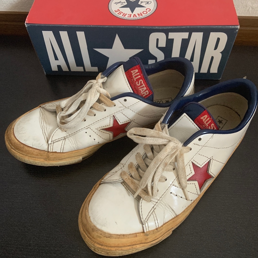 CONVERSE - 日本製 コンバースワンスター レザー 希少限定 CONVERSE - 日本製 コンバースワンスター レザー 希少限定