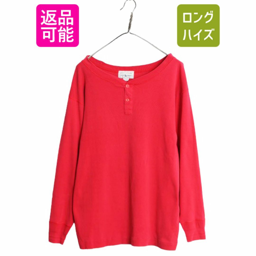 Ralph Lauren - 90s ラルフローレン ヘンリーネック 長袖 T Ralph Lauren - 90s ラルフローレン ヘンリーネック 長袖 T