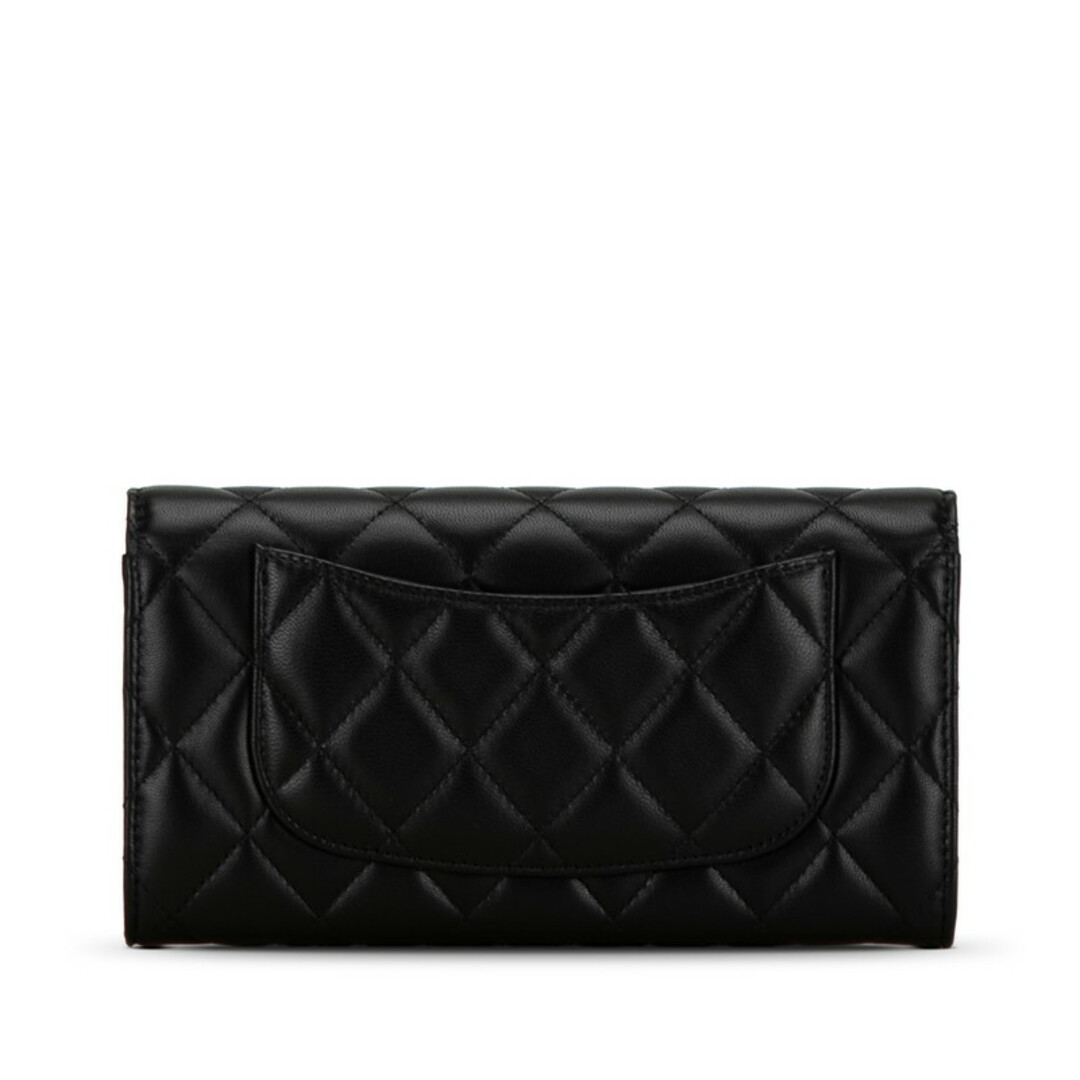 CHANEL - 美品 シャネル クラシック ロングフラップ ウォレット CHANEL - 美品 シャネル クラシック ロングフラップ ウォレット
