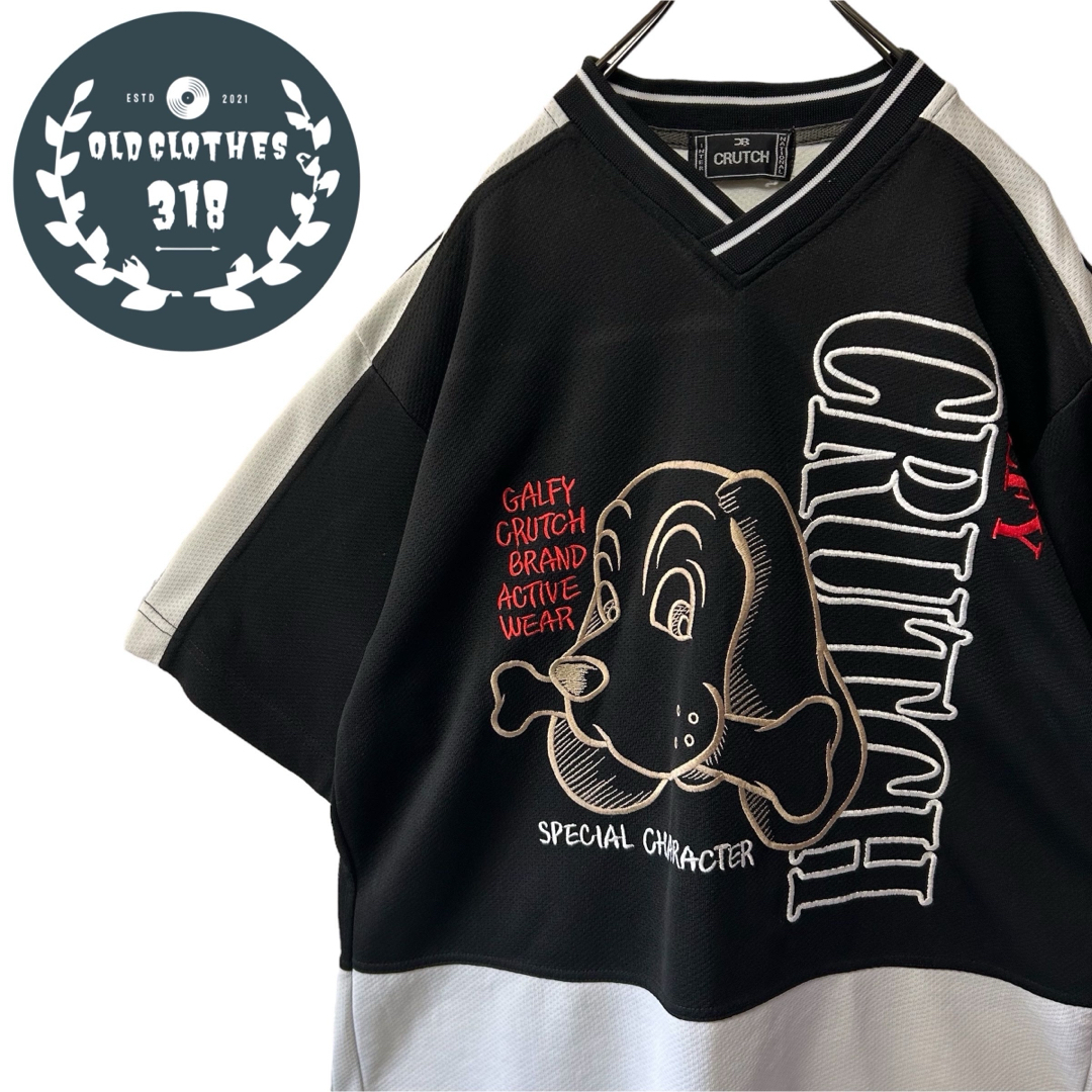 GALFY - 【GALFY】ガルフィ S/S ジャージ トップス ビッグロゴ GALFY - 【GALFY】ガルフィ S/S ジャージ トップス ビッグロゴ