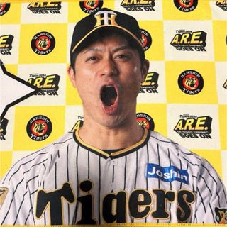 勝った日限定　シークレットタオル　阪神タイガース　坂本誠志郎選手(応援グッズ)