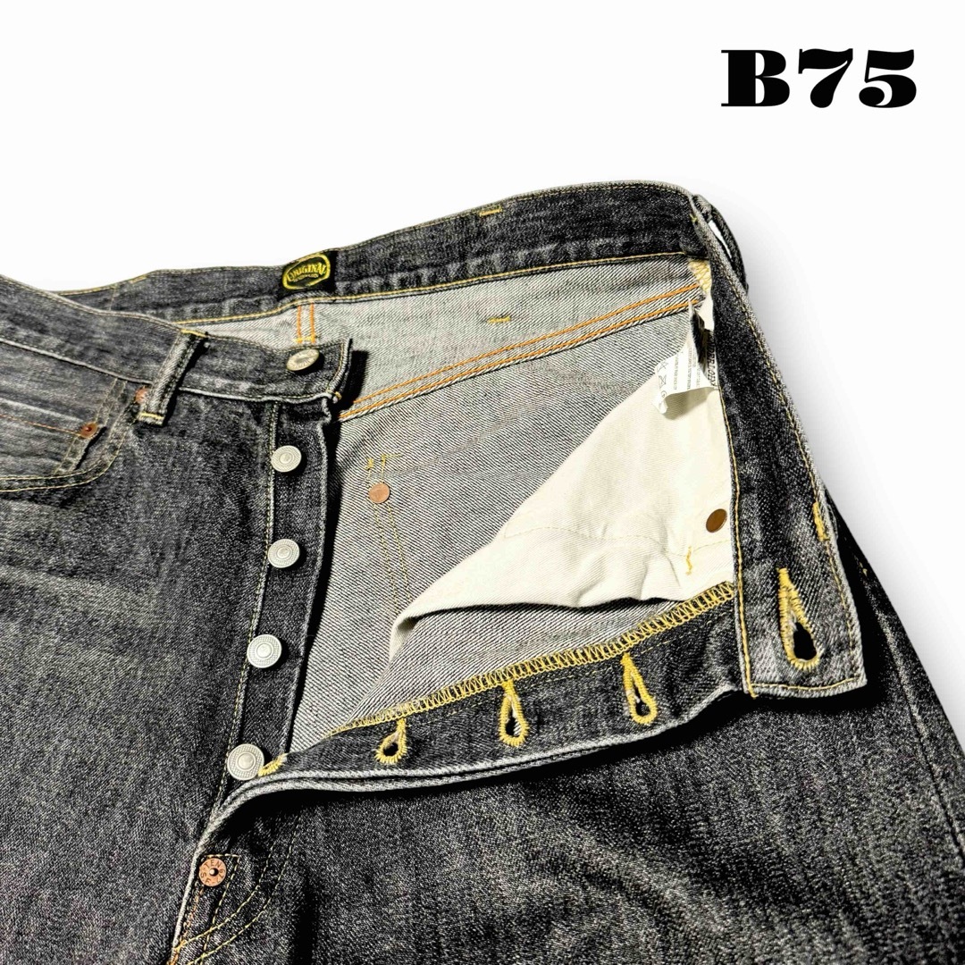 ☆限定出品☆ TENDERLOIN デニムパンツ XXX ブラックウォッシュ ☆限定出品☆ TENDERLOIN デニムパンツ XXX ブラックウォッシュ