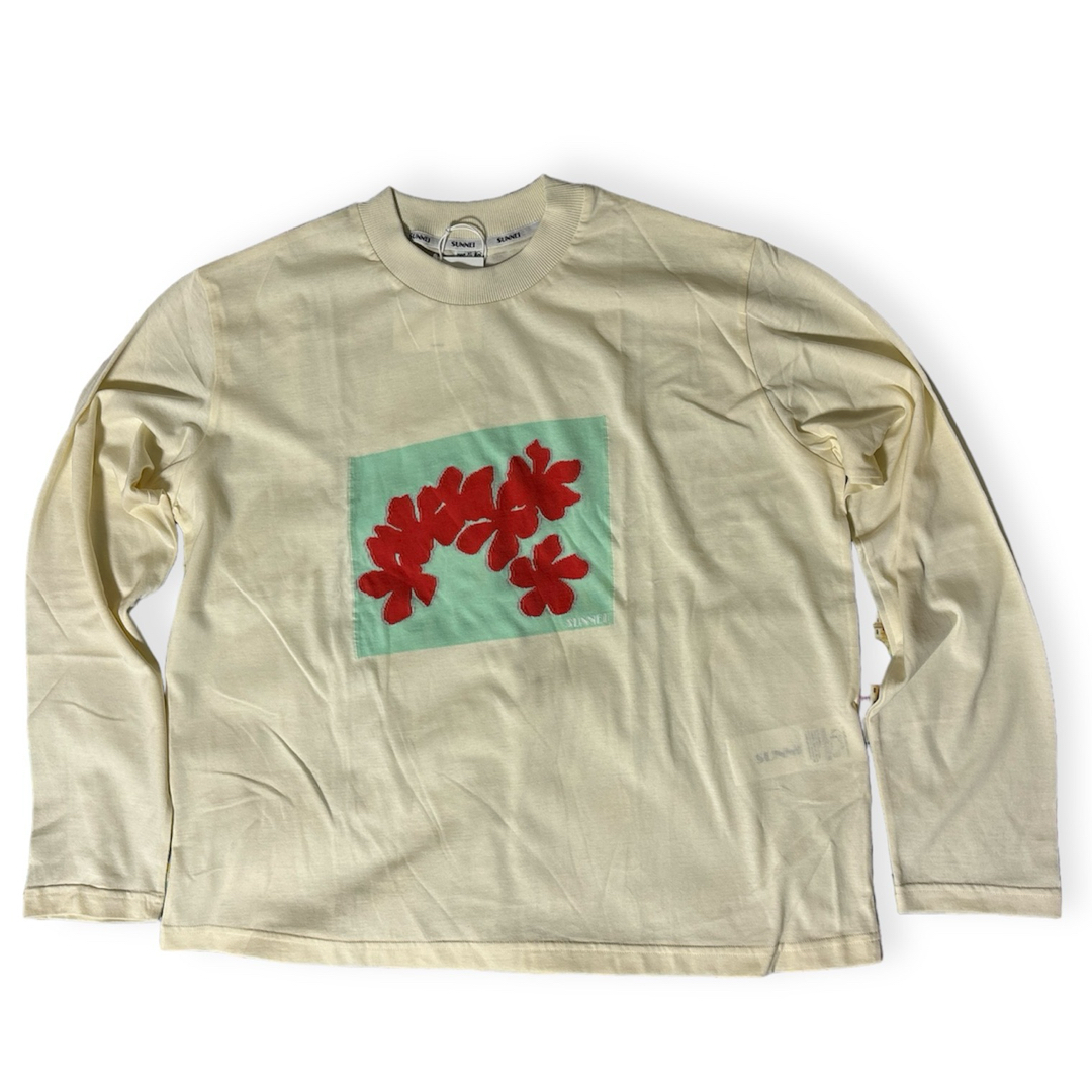 SUNNEI - 新品 SUNNEI スンネイ 長袖カットソー フラワー SUNNEI - 新品 SUNNEI スンネイ 長袖カットソー フラワー
