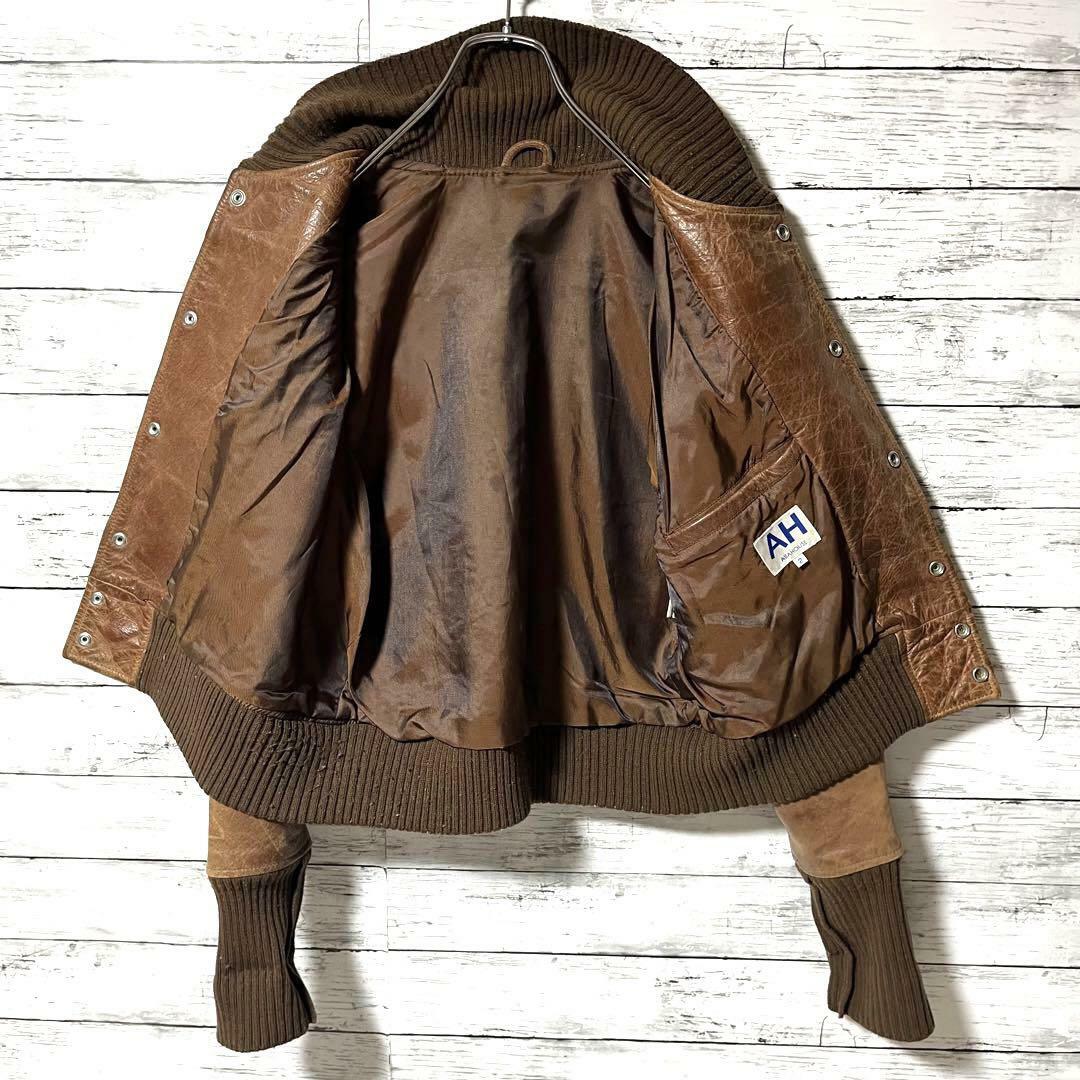 ABAHOUSE - 【希少商品】アバハウス レザージャケット ブラウン ABAHOUSE - 【希少商品】アバハウス レザージャケット ブラウン