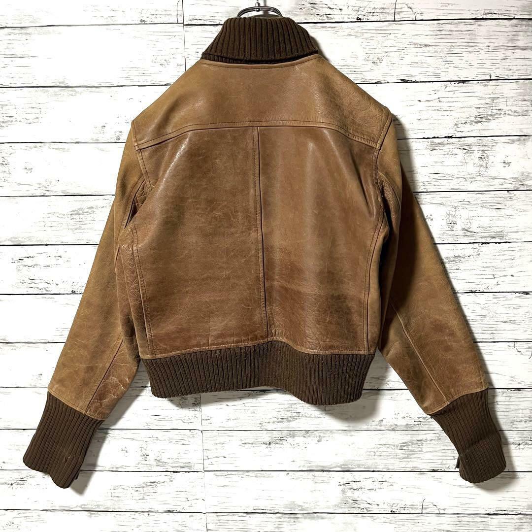 ABAHOUSE - 【希少商品】アバハウス レザージャケット ブラウン ABAHOUSE - 【希少商品】アバハウス レザージャケット ブラウン