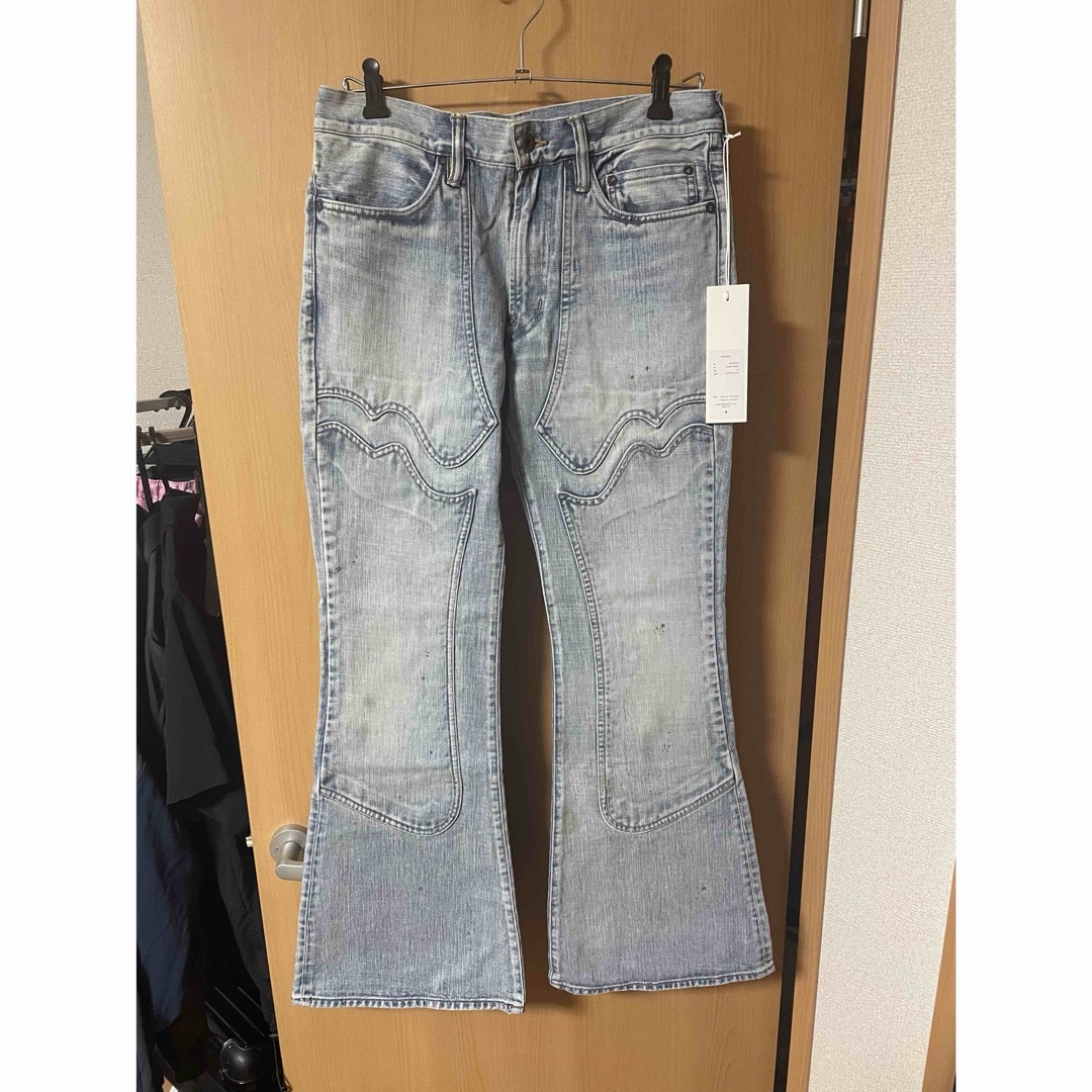 DIESEL - SUGARHILL シュガーヒル フレア デニム ダブルニー DIESEL - SUGARHILL シュガーヒル フレア デニム ダブルニー