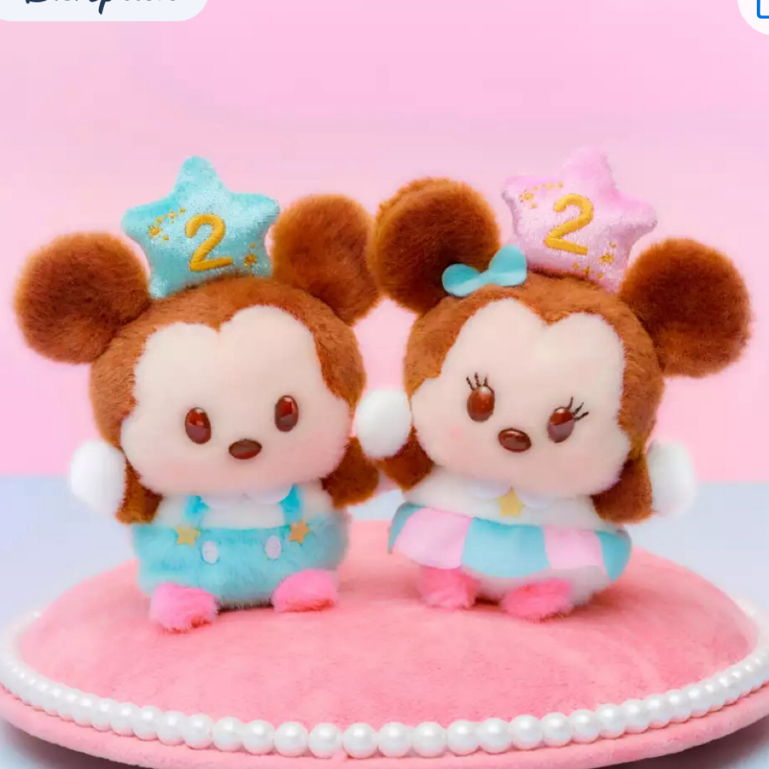 Disney - ミッキー ぬいぐるみ 2nd アニバーサリー うるぽちゃ Disney - ミッキー ぬいぐるみ 2nd アニバーサリー うるぽちゃ