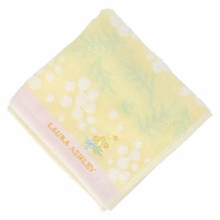 【サイズ:約横25cm×縦25cm_色:イエロー】[Laura Ashley] (その他)