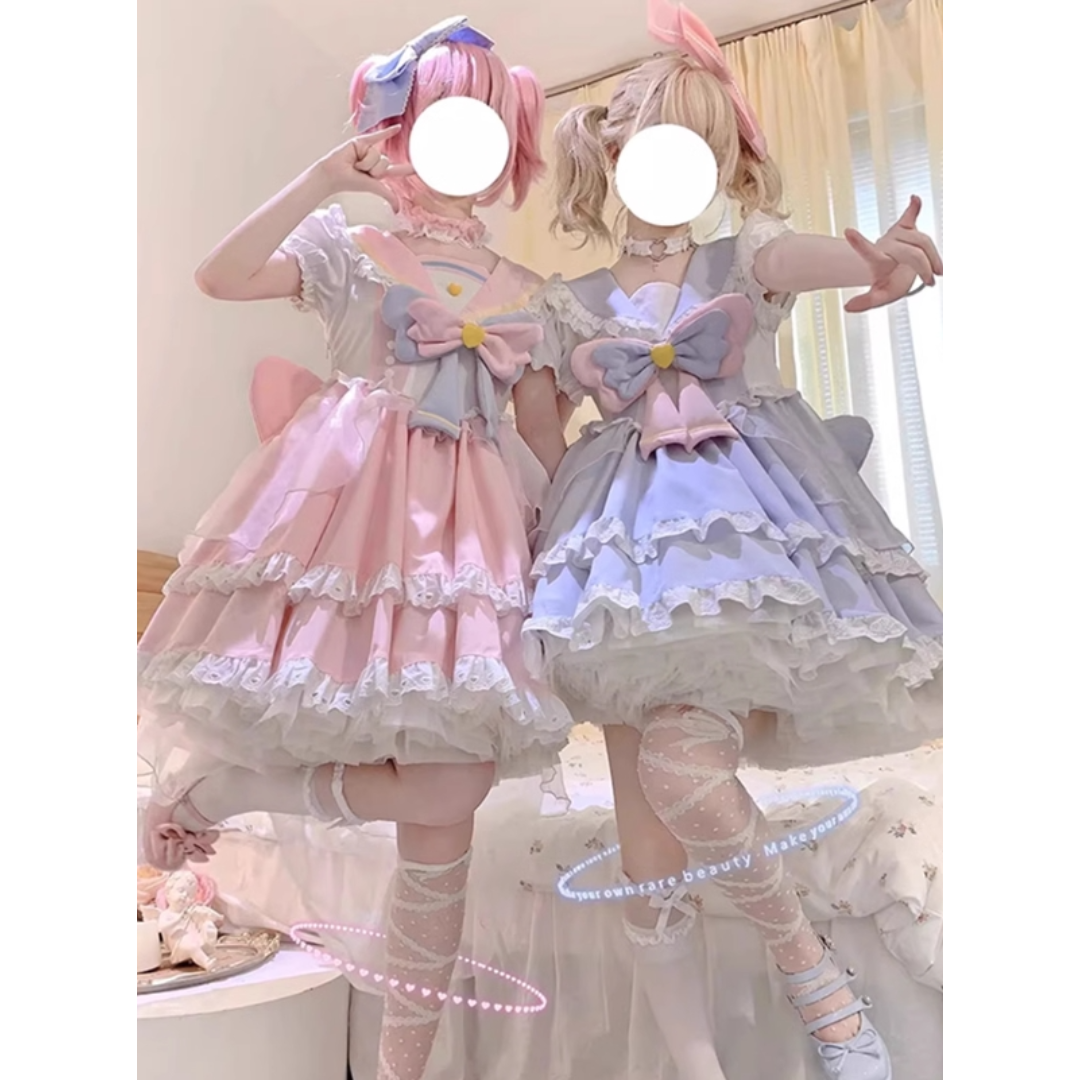 魔法少女 コスプレ衣装 ロリータ ワンピース L236# 魔法少女 コスプレ衣装 ロリータ ワンピース L236#