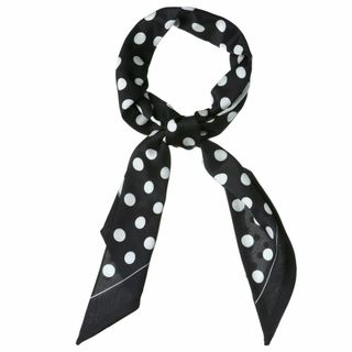 【サイズ:150x13cm_色:ブラック】[Allegra K] ロングスカーフ(その他)