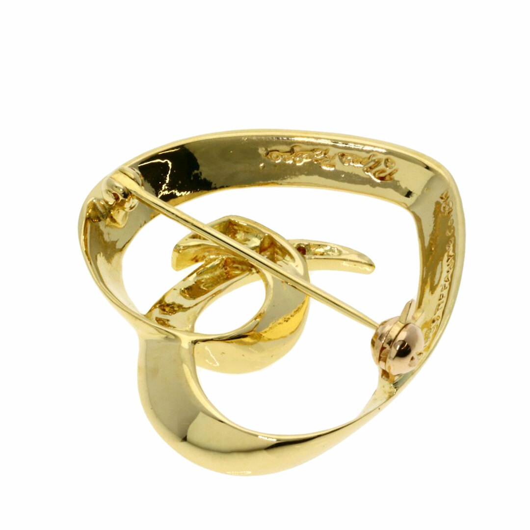 TIFFANY&Co. ハート ダイヤモンド ブローチ K18YG レディース TIFFANY&Co. ハート ダイヤモンド ブローチ K18YG レディース
