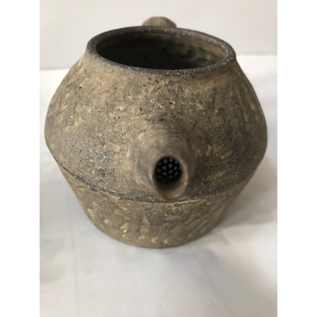 村上躍さん ポット 急須 ティーポット 新品未使用 砂化粧 手