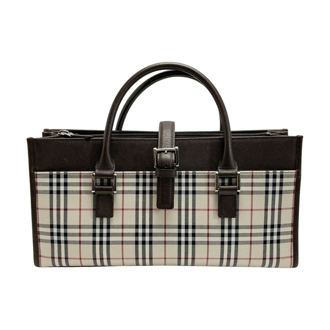 BURBERRY バーバリー ノバチェック トートバッグ ベージュ BURBERRY バーバリー ノバチェック トートバッグ ベージュ