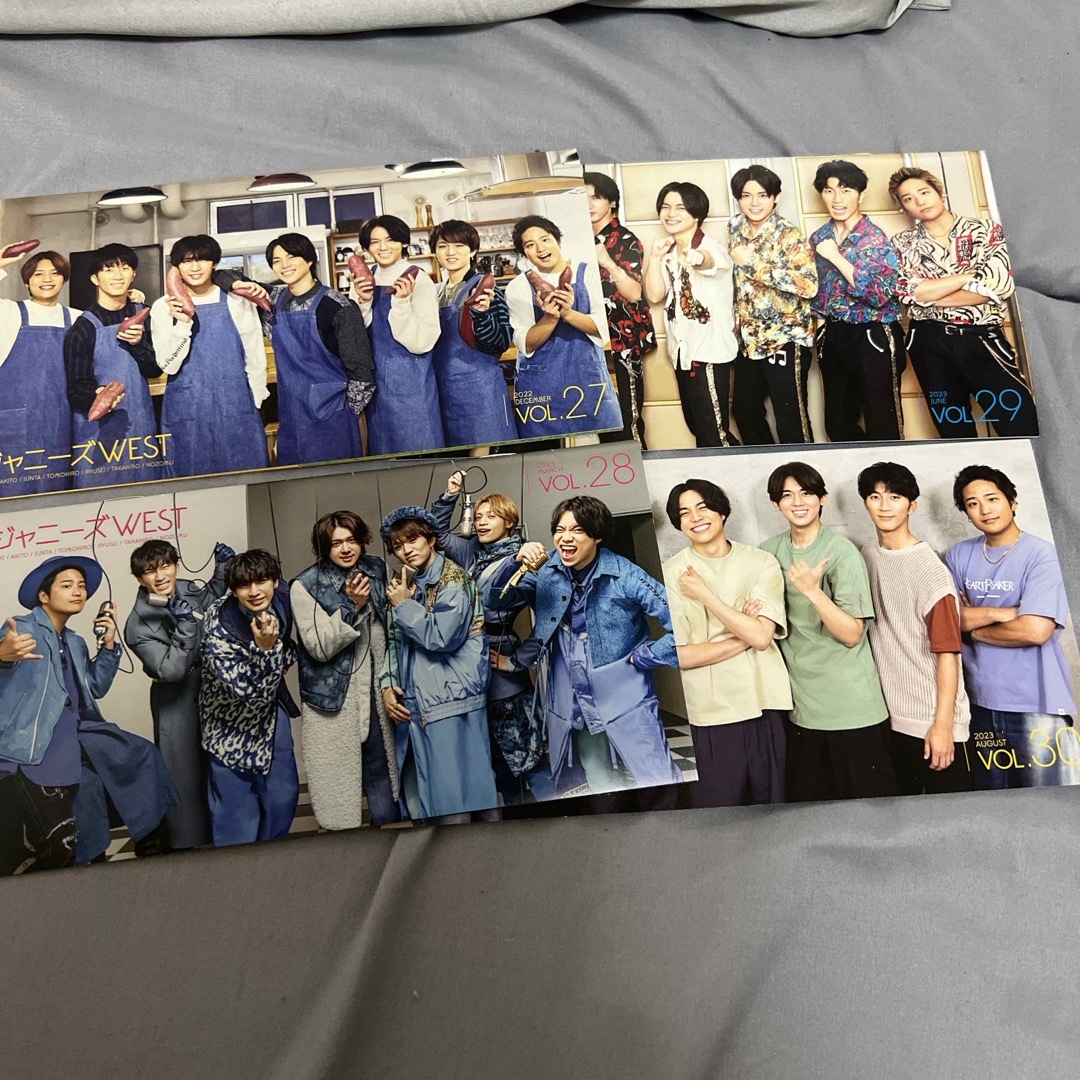 ジャニーズ WEST 会報 エンタメ/ホビーのタレントグッズ(アイドルグッズ)の商品写真