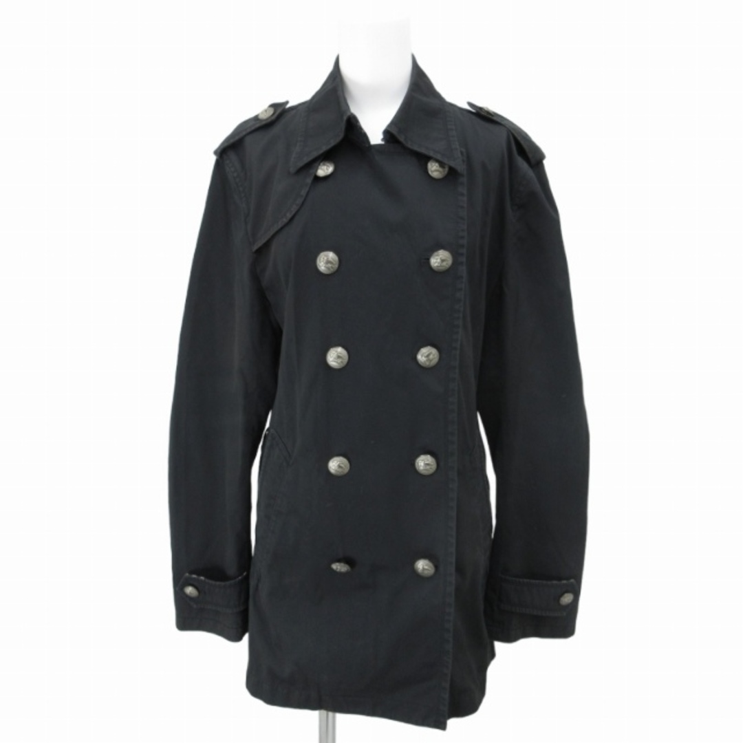 BURBERRY BLACK LABEL トレンチコート M 黒