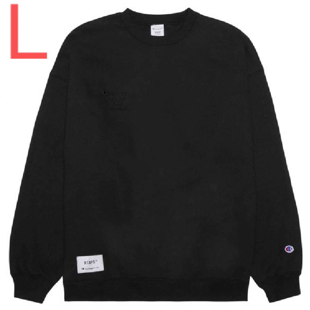 Wtaps x Champion Academy Crew Neck Black（M黒Wtaps x